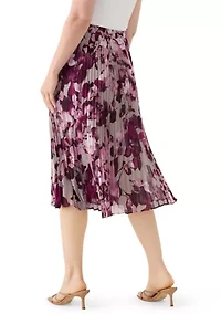 Women's Printed Midi Skirt