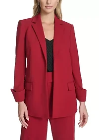 Women's Open Front Suit Jacket