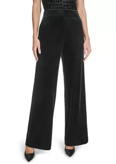 Women's Pull On Velvet Pants