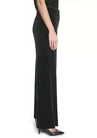 Women's Pull On Velvet Pants