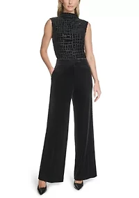 Women's Pull On Velvet Pants