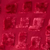 Women's Burn Out Velvet Long Sleeve Top with Asymmetrical Neck