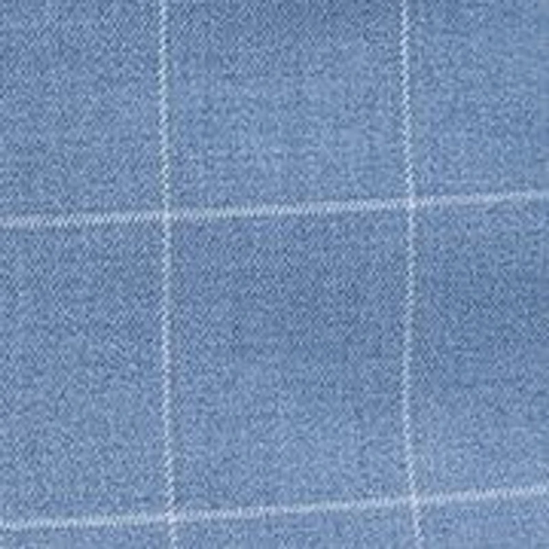 Women's Wide Leg Windowpane Pants