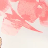 Women's Sleeveless Floral Bow Halter Neck Dress