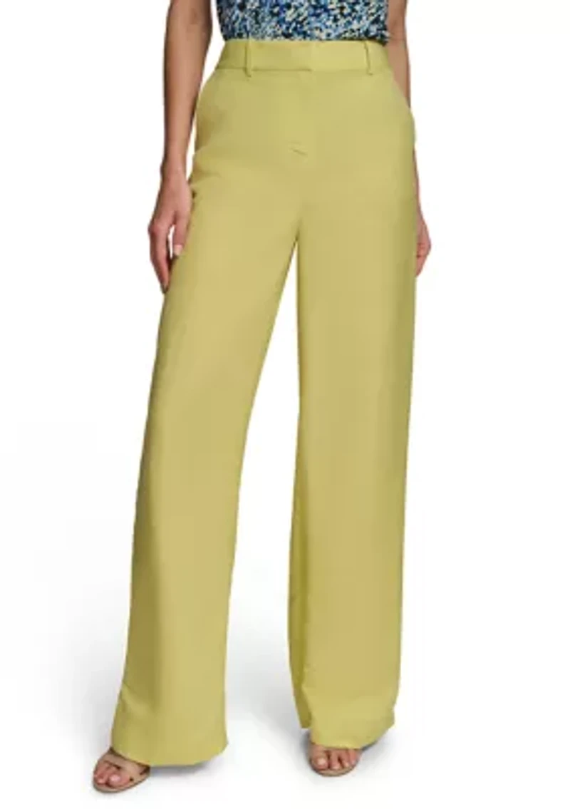 Women's Wide Leg Linen Pants