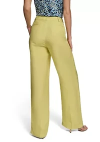 Women's Wide Leg Linen Pants