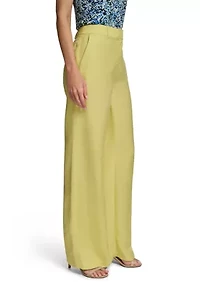 Women's Wide Leg Linen Pants
