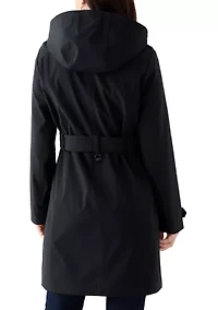 Women's Zip Up Walker Coat with Multi Stitch