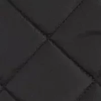 Women's Quilted Walker Coat with Front Flap Pocket