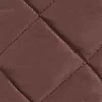 Women's Quilted Walker Coat with Front Flap Pocket