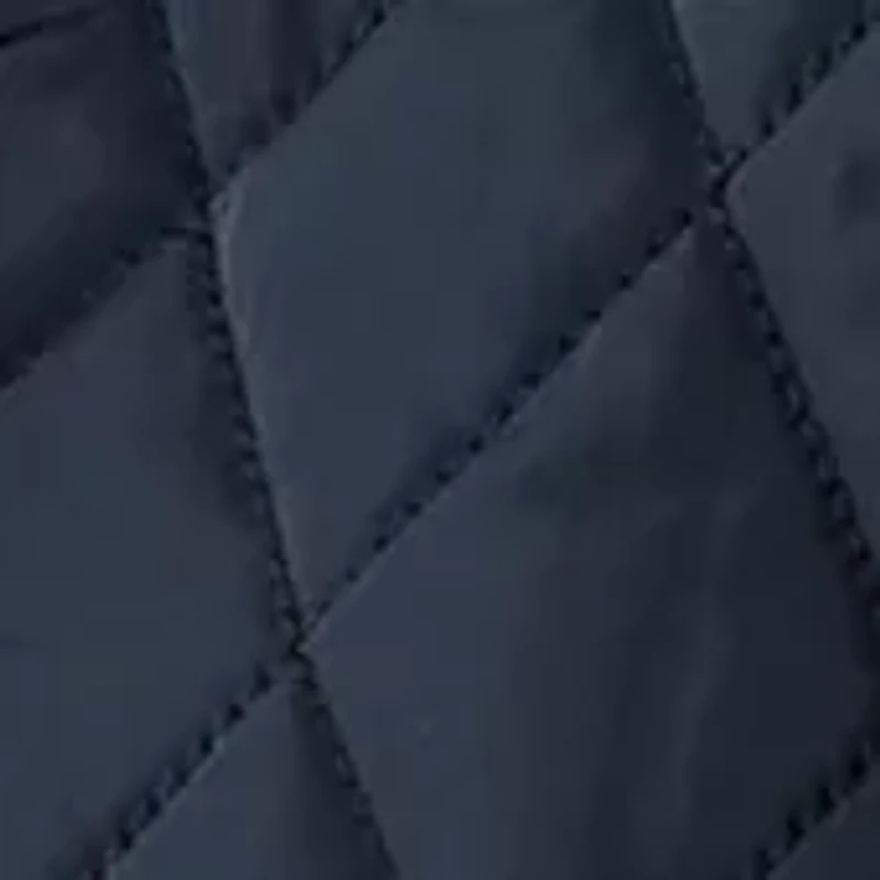 Women's Quilted Barn Jacket with Trim