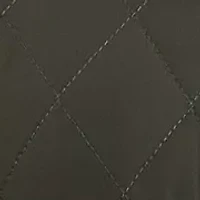 Women's Quilted Barn Jacket with Corduroy