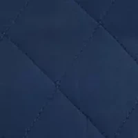 Women's Quilted Barn Jacket with Corduroy