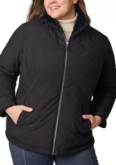 Plus Cloud Lite Fur Reversible Jacket