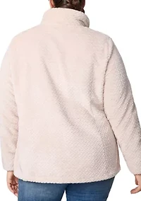 Plus Braided Butter Pile Jacket