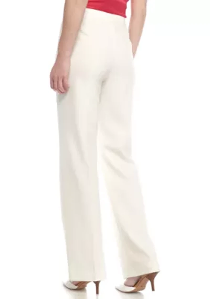 Women's Stretch Crepe Trouser Pants
