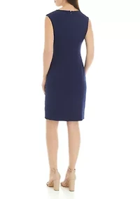 Sheath Dress with Cutout