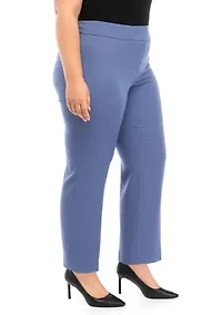 Plus Crepe Trousers