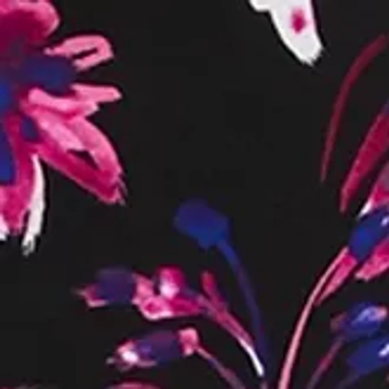 Plus Printed Midi Skirt