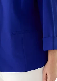 Plus Roll Cuff Fire Red Jacket