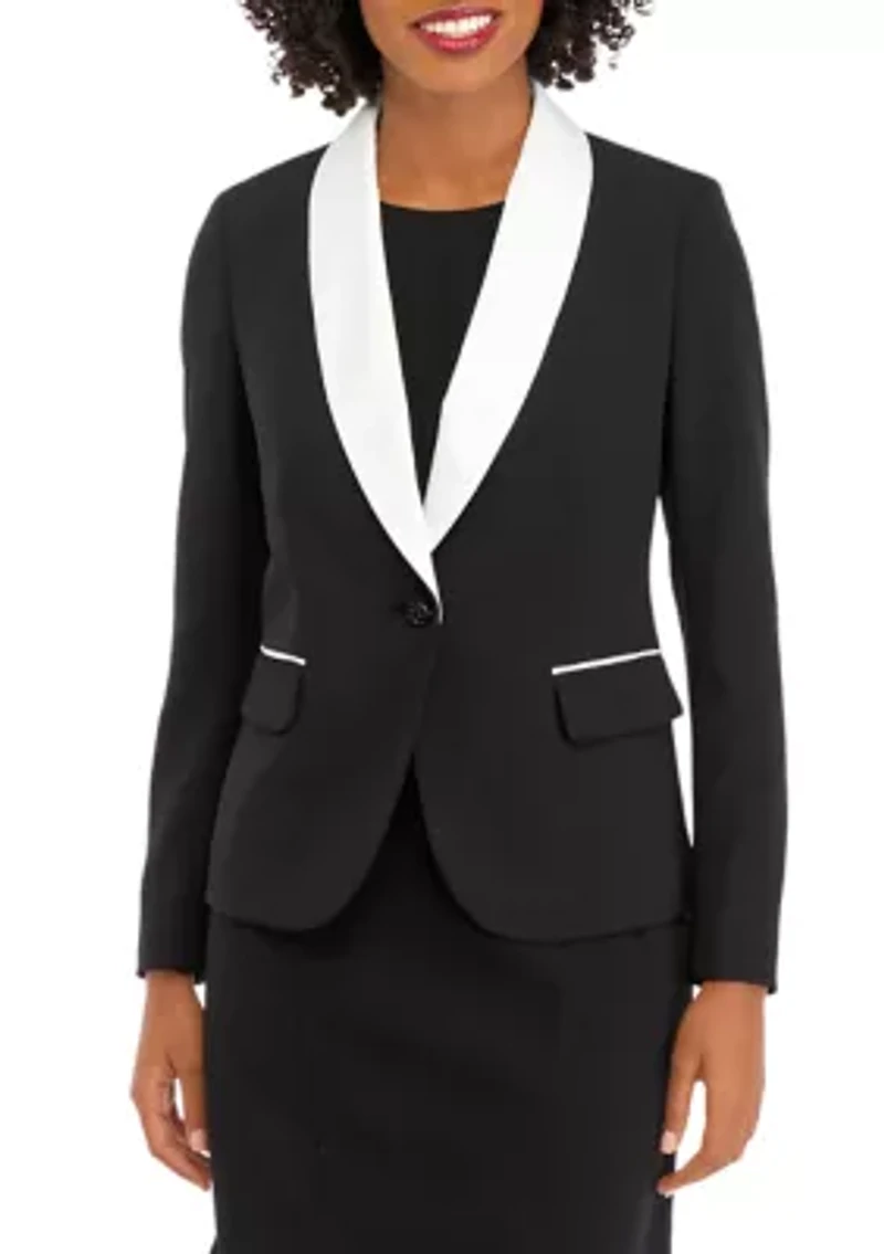 Petite Shawl Collar Blazer