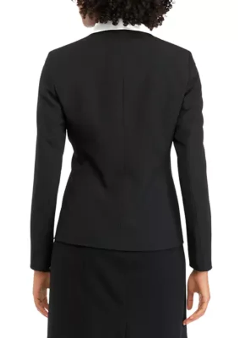 Petite Shawl Collar Blazer