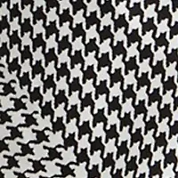 Petite Long Sleeve Cowl Neck Printed Satin Blouse