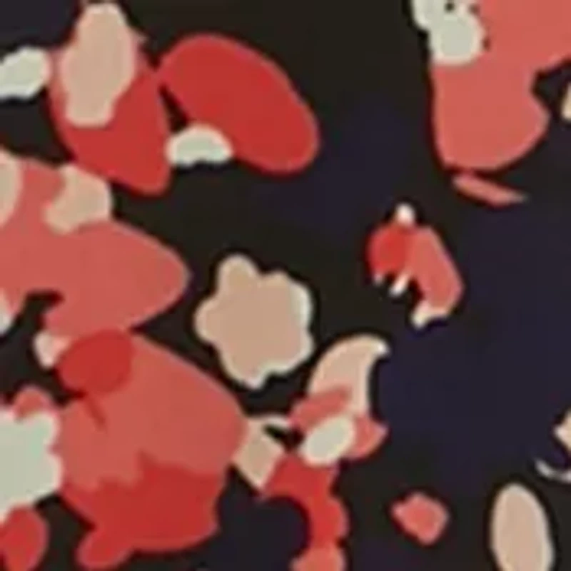 Plus Printed Bell Sleeve Blouse