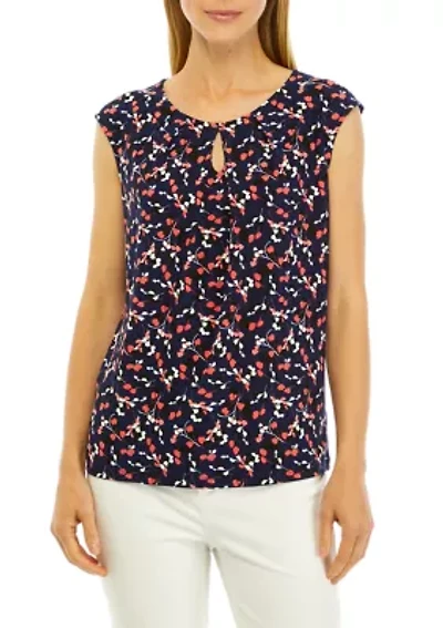 Petite Keyhole Printed Cami