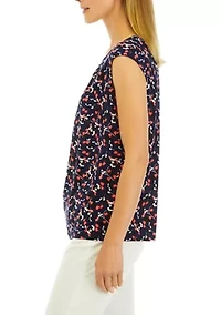 Petite Keyhole Printed Cami