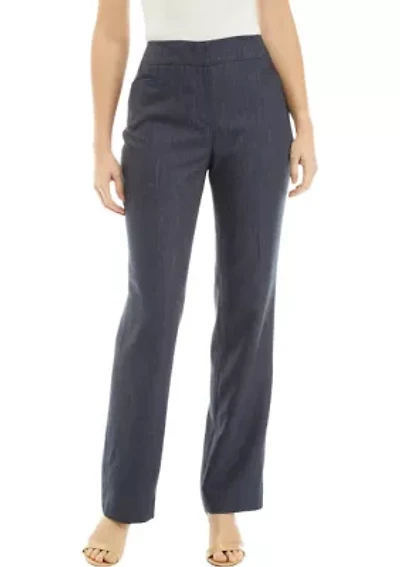 Petite Fly Front L Pocket Pants