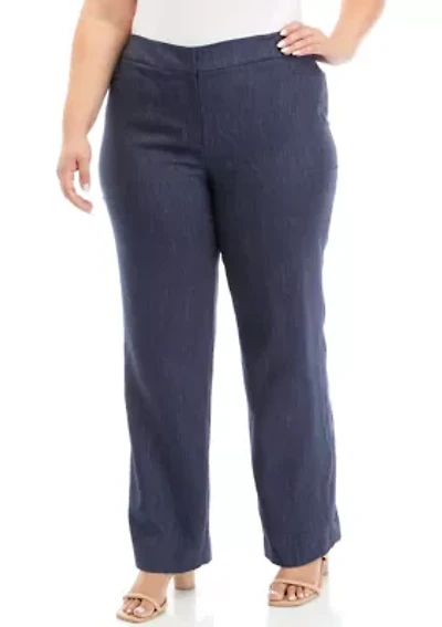 Plus Fly Front L Pocket Trouser Pants