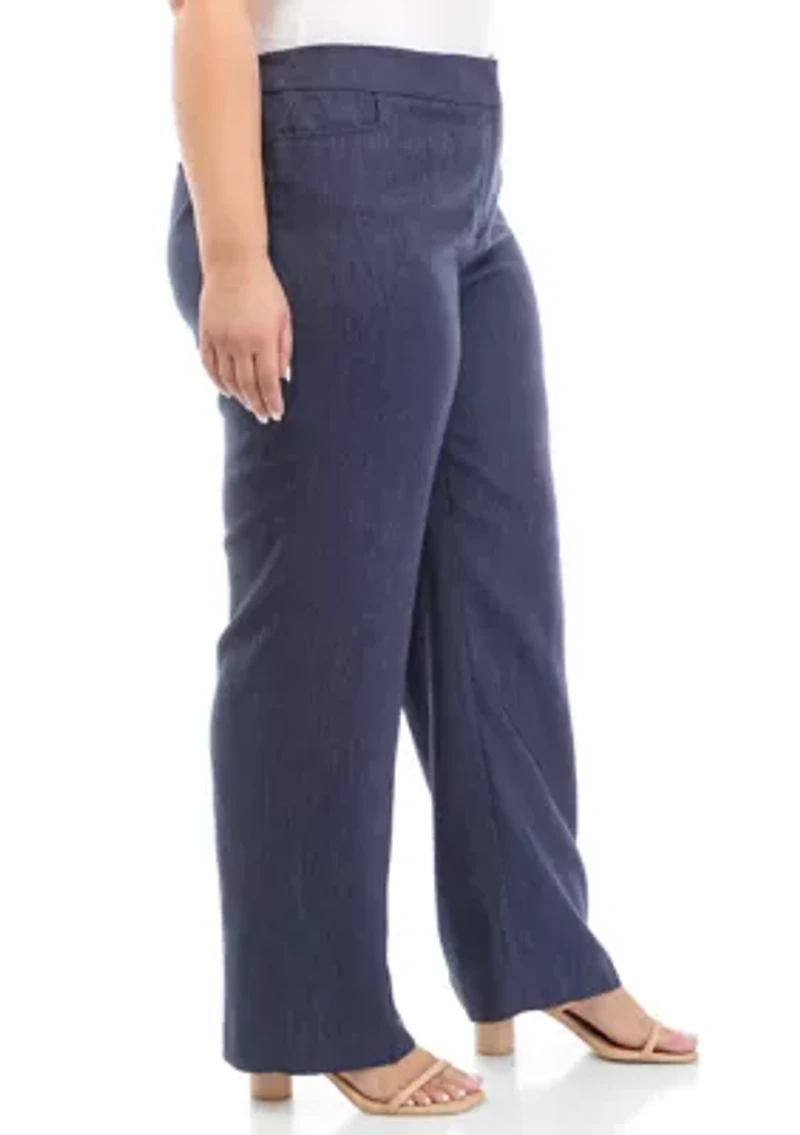 Plus Fly Front L Pocket Trouser Pants