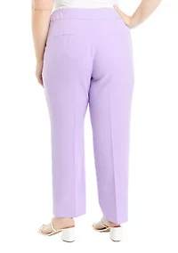 Plus Unlined Slim Pants