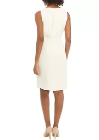 Petite Empire Seamed Dress