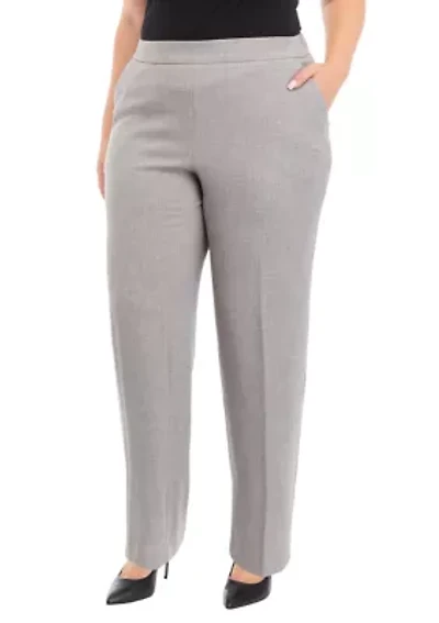 Plus Pull On Elastic Back Pants