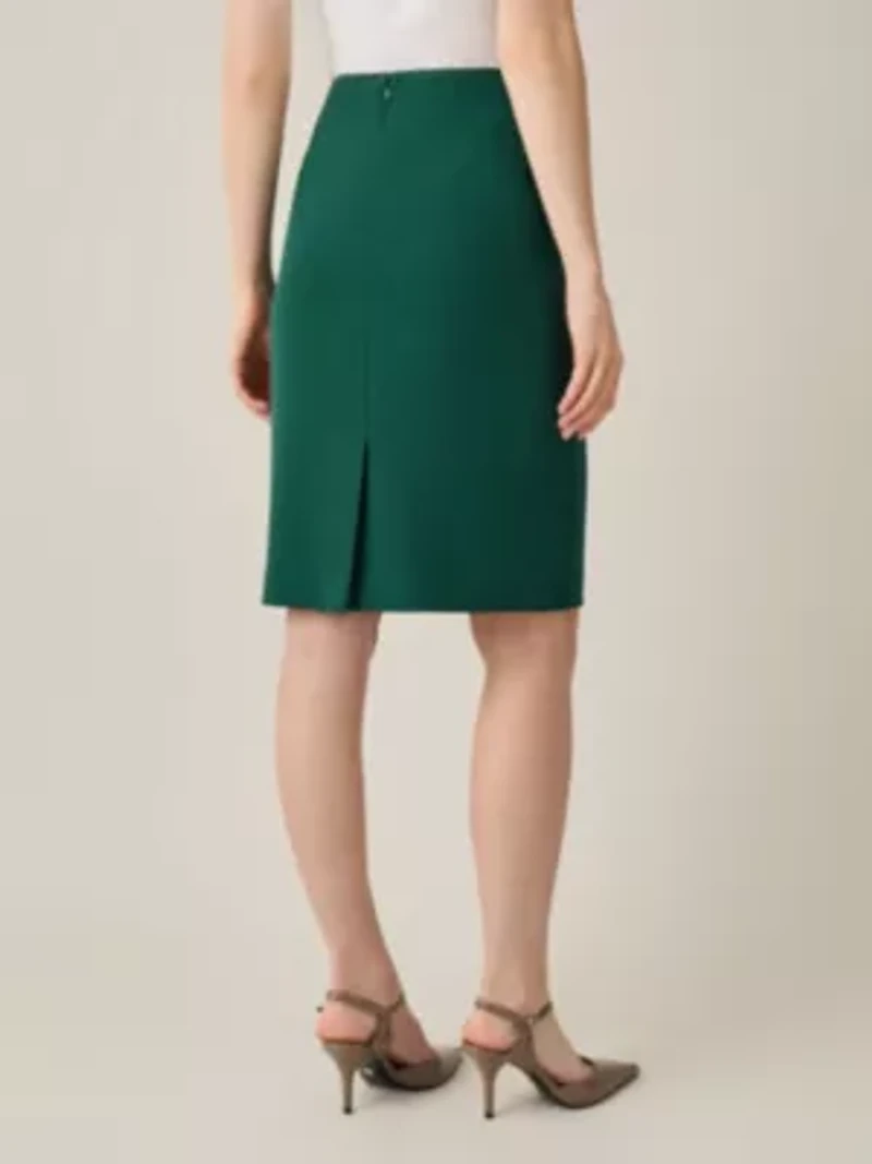 Women's Zip Slim Skirt