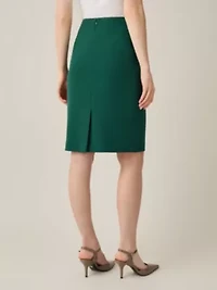 Women's Zip Slim Skirt