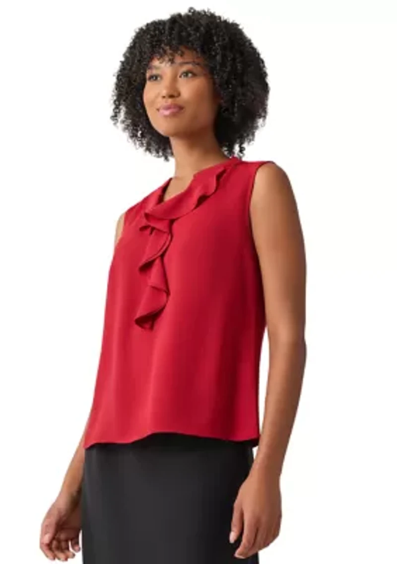 Petite Sleeveless Blouse