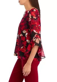 Women's Ruffle Sleeve Blouse