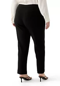 Plus Crosshatch Pants