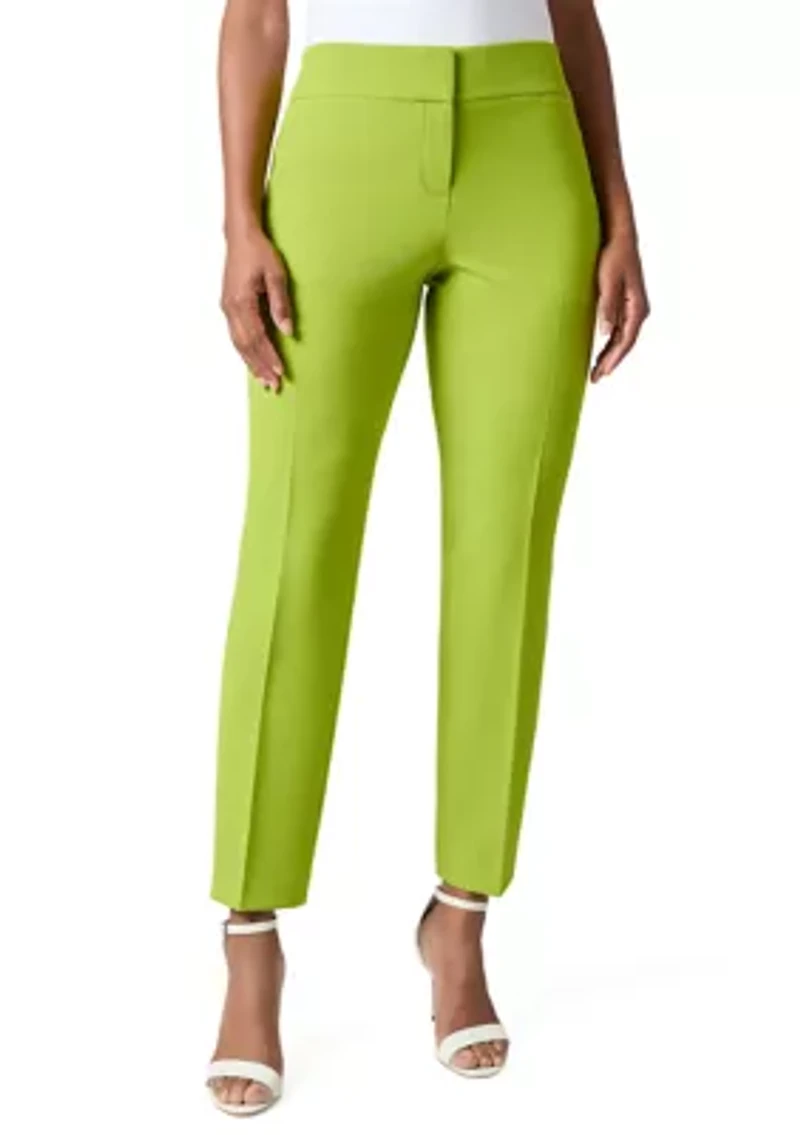Petite Slim Lined Pants