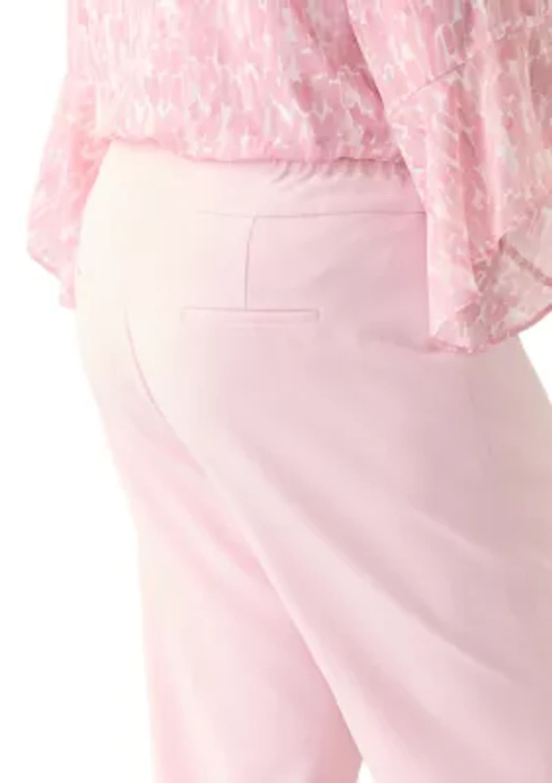Plus Elastic Back Trousers