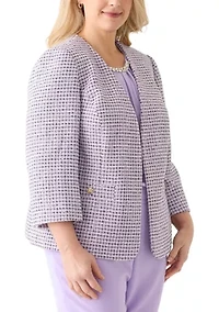 Plus Open Jacket