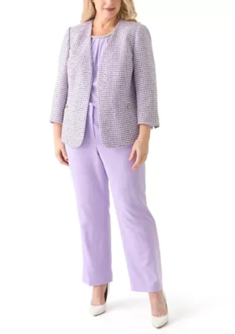 Plus Open Jacket