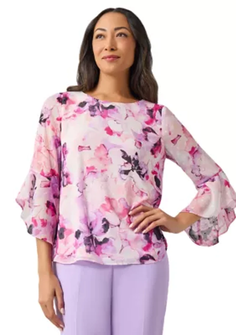 Women's Bell Sleeve Blouse