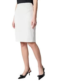 Women's Bonded Lace Slim Skirt