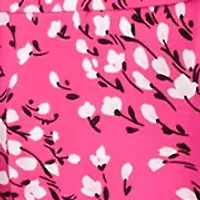 Plus Floral Print Fit and Flare Dress
