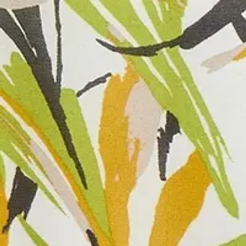 Women's Brushstroke Floral Print Ruffle Sleeve Blouse