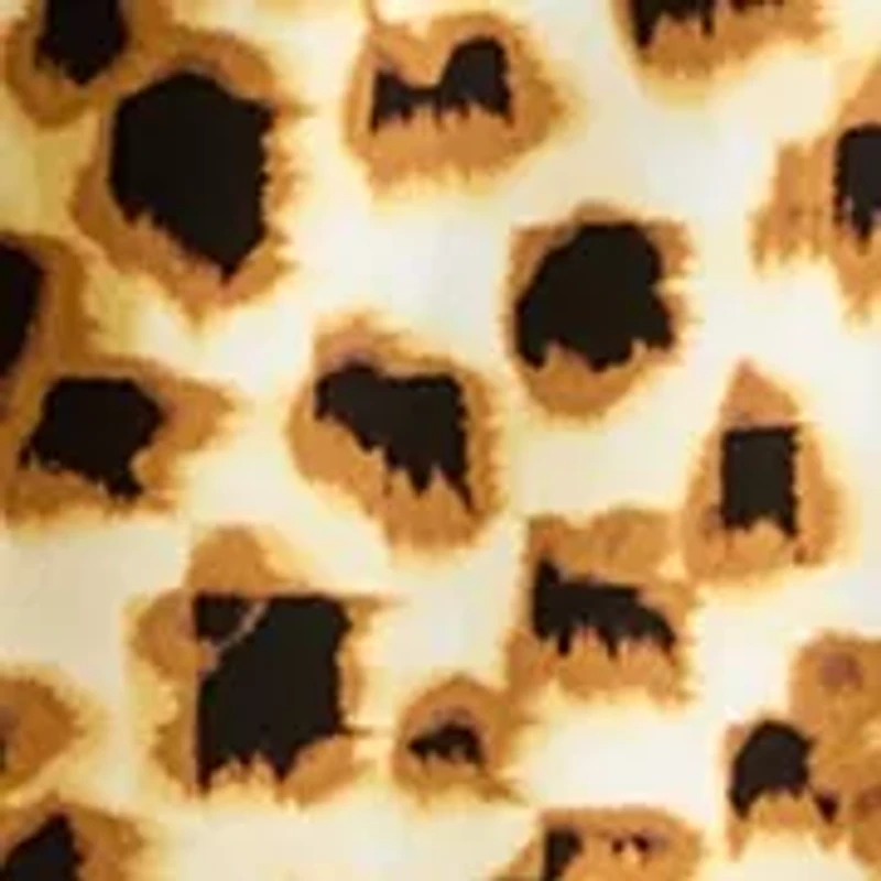 Plus Animal Print Knit Top